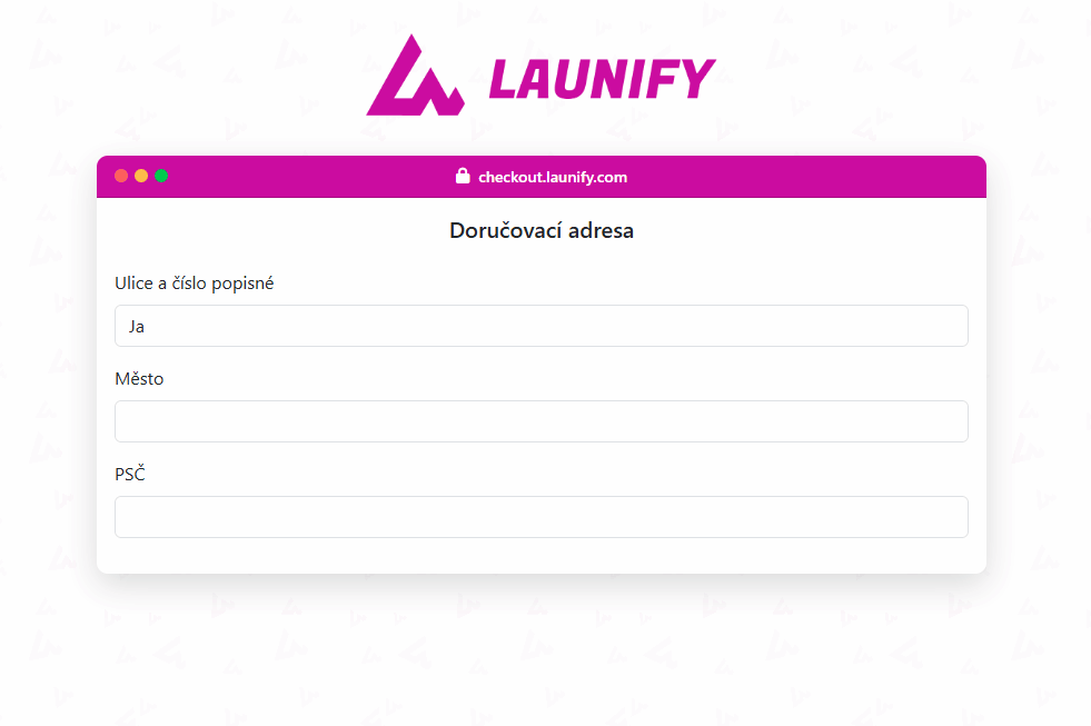 našeptávač adres pro e-shop